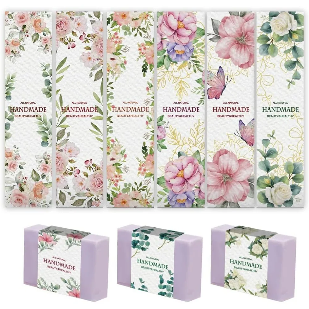 Soap Making Websites - 90PCS Handmade Wrap Label Tape 9