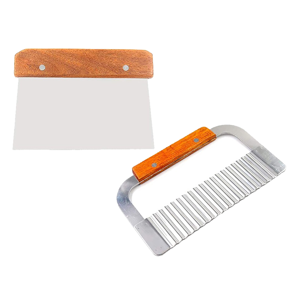 Soap Making Base - 2 Pack Stainless Steel Wavy &