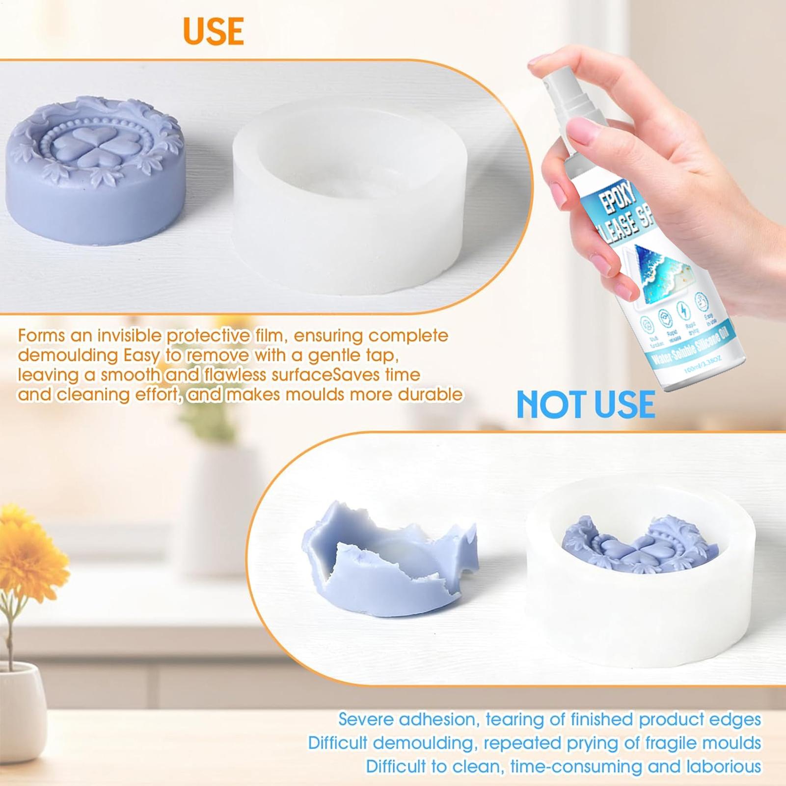 100ml Silicone Release Spray E - огляд і ціна Soap Making Oven