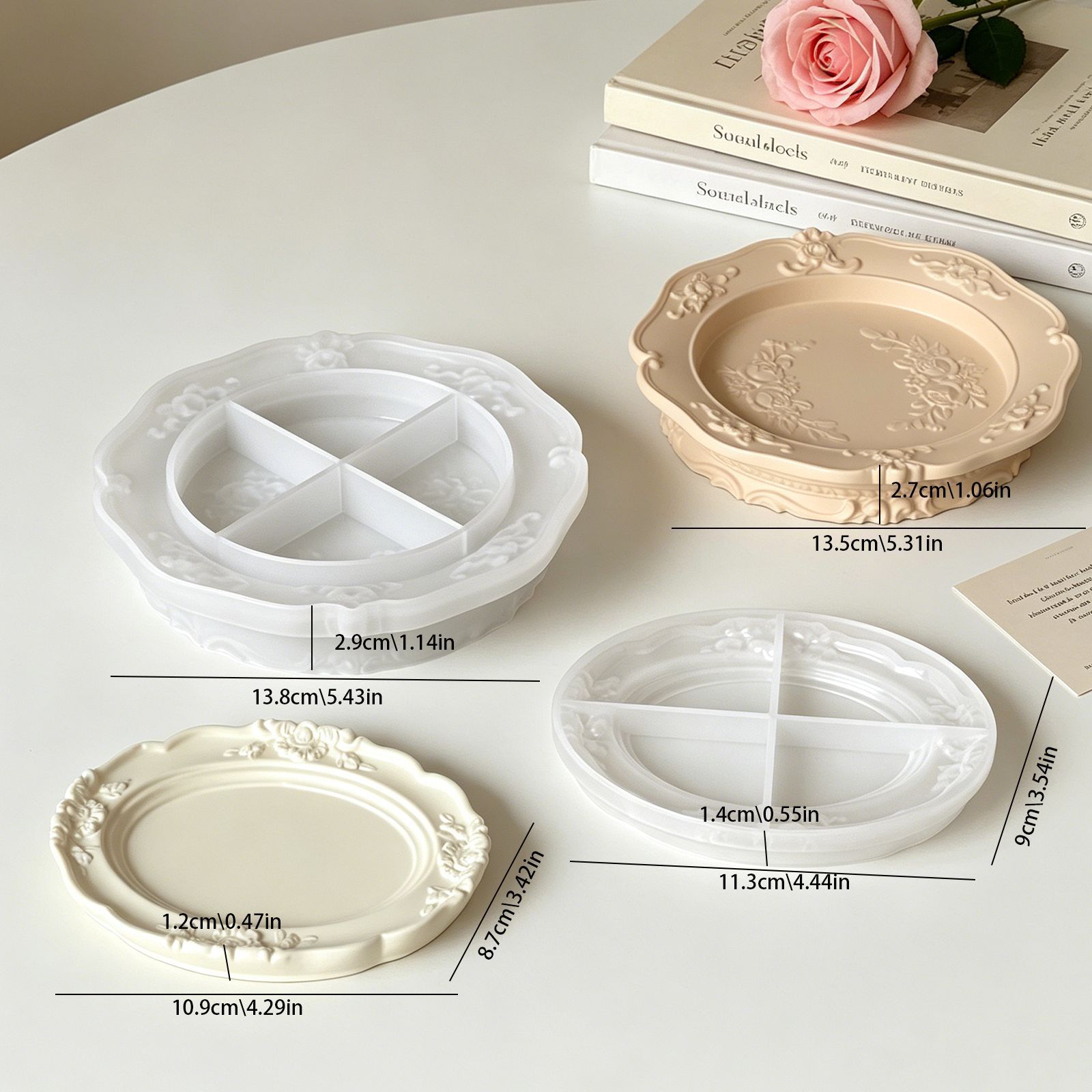 Elegant Vintage Baroque Lace S - огляд і ціна Soap Making Oven