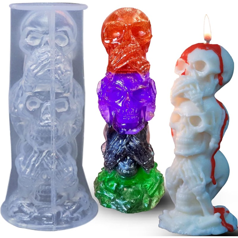 Silicone Mold 2026 Halloween S - огляд і ціна Soap Making In School