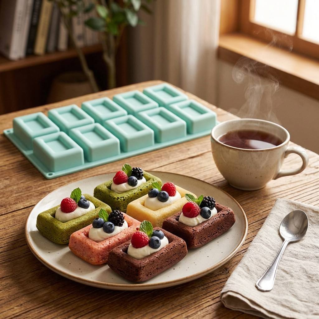 Non-stick 10-Hole Rectangle Si - огляд і ціна Soap Making Items