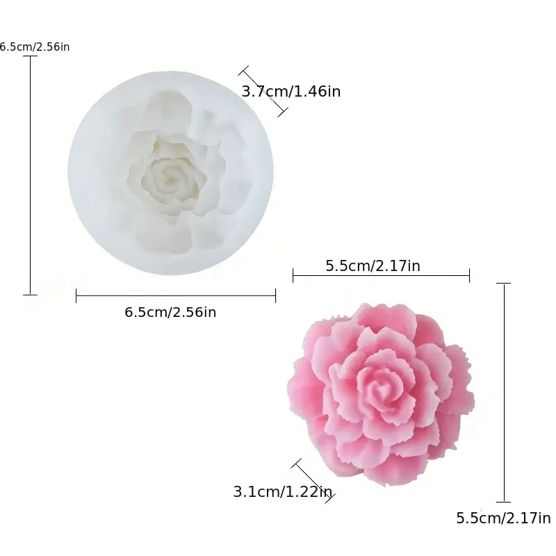 1 Realistic 3D Carnation Flowe - огляд і ціна Soap Making Easy