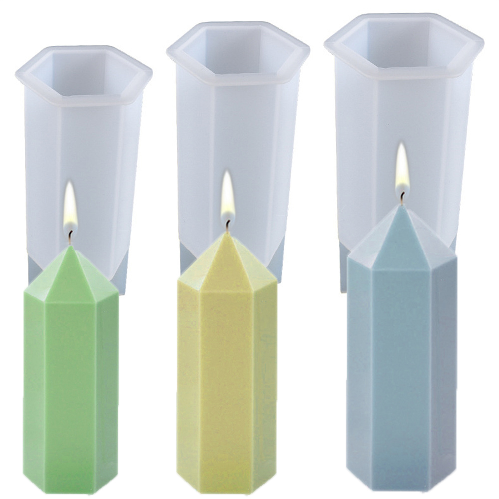 3D Hexagonal Column Candle Mol - огляд і ціна Soap Making Essentials