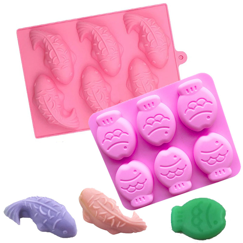 3D Koi Fish Silicone Molds Car - огляд і ціна Soap Making Websites