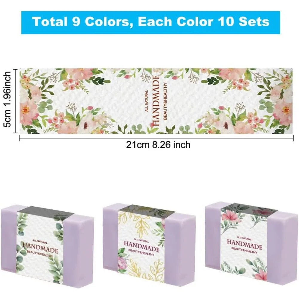 90PCS Handmade Wrap Label Tape - огляд і ціна Soap Making Websites