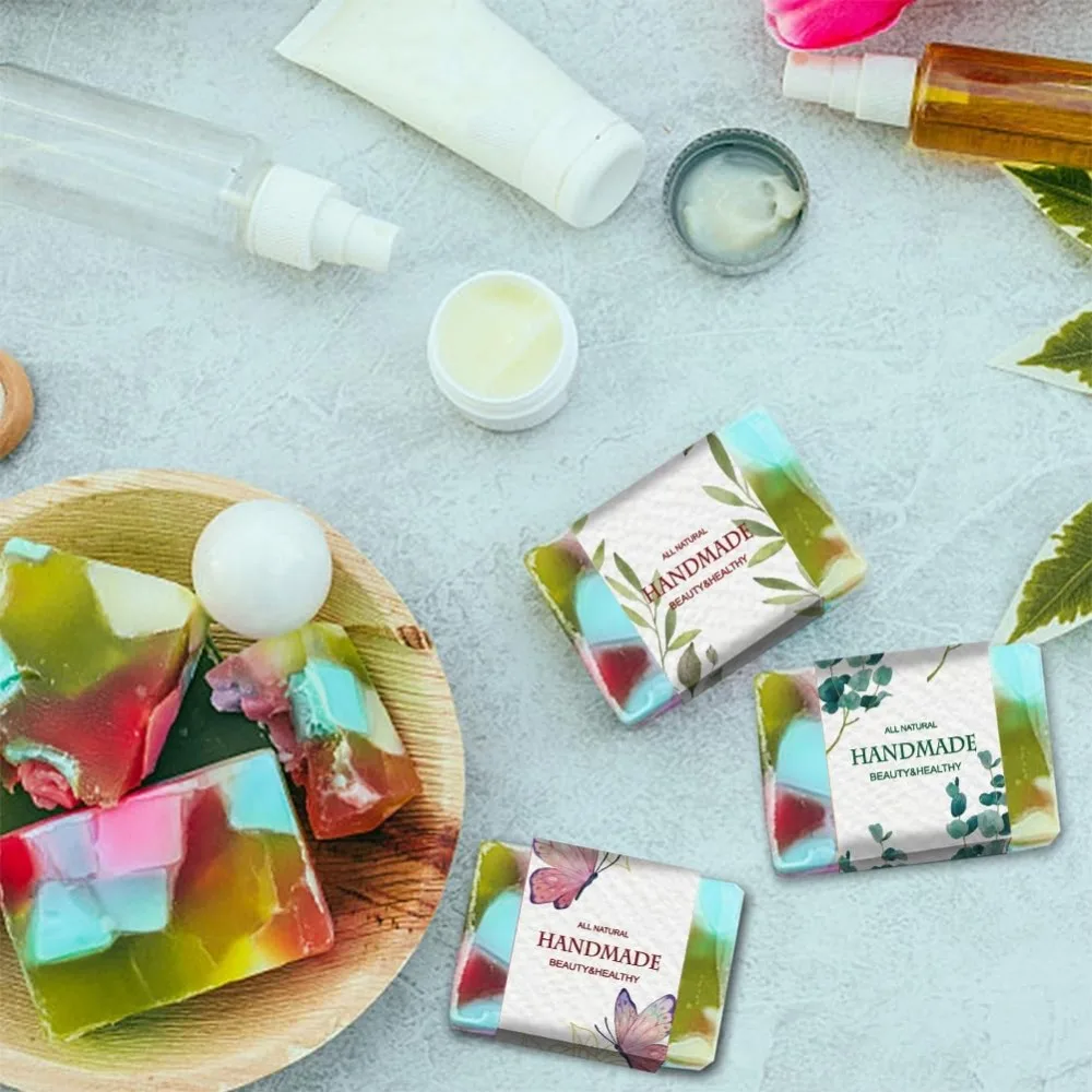 90PCS Handmade Wrap Label Tape - огляд і ціна Soap Making Websites