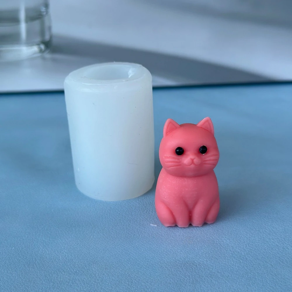 3D fat cat  Animal Silicone Ca - огляд і ціна Soap Making Animal Fat