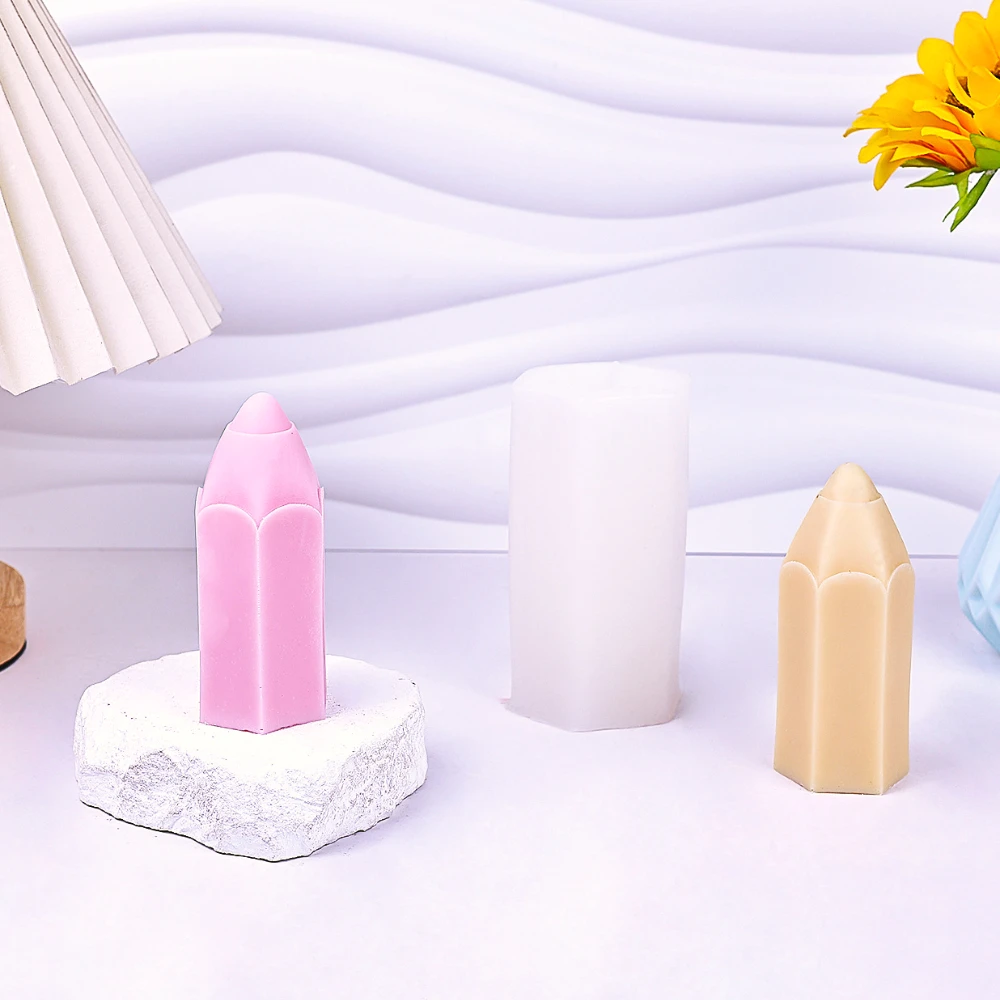Pencil Shape Candle Silicone M - огляд і ціна Soap Making In School