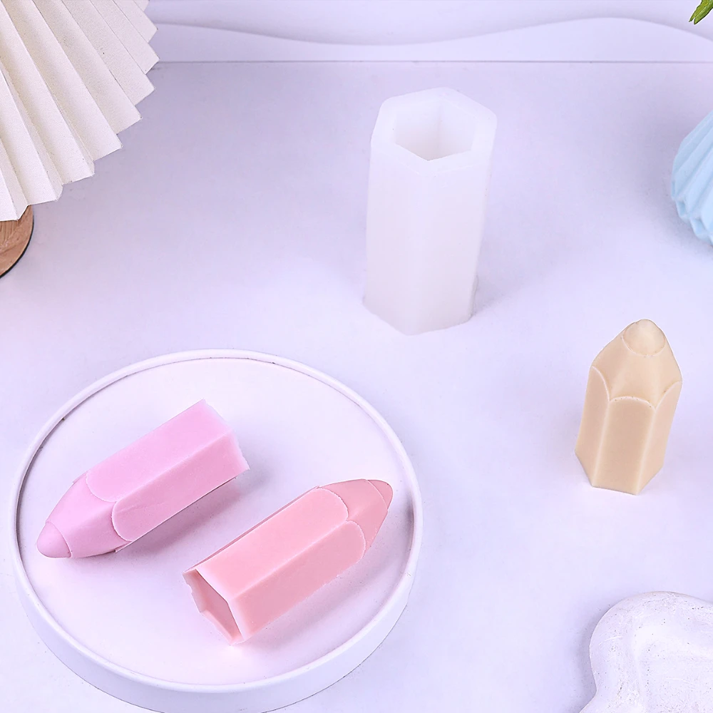 Pencil Shape Candle Silicone M - огляд і ціна Soap Making In School