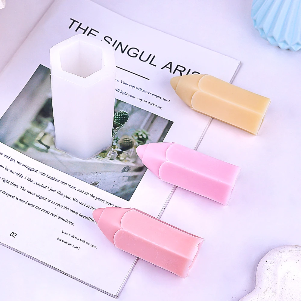 Pencil Shape Candle Silicone M - огляд і ціна Soap Making In School