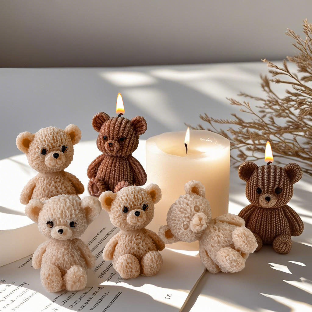 Mini Bear Soap Mold Easy To Cl - огляд і ціна Soap Making Easy