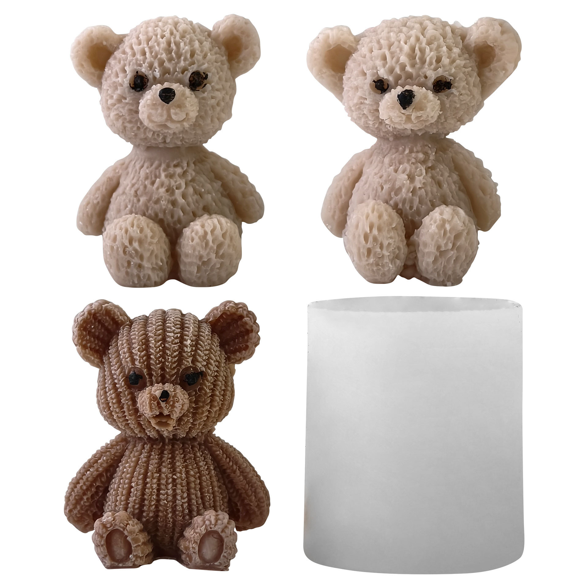 Mini Bear Soap Mold Easy To Cl - огляд і ціна Soap Making Easy