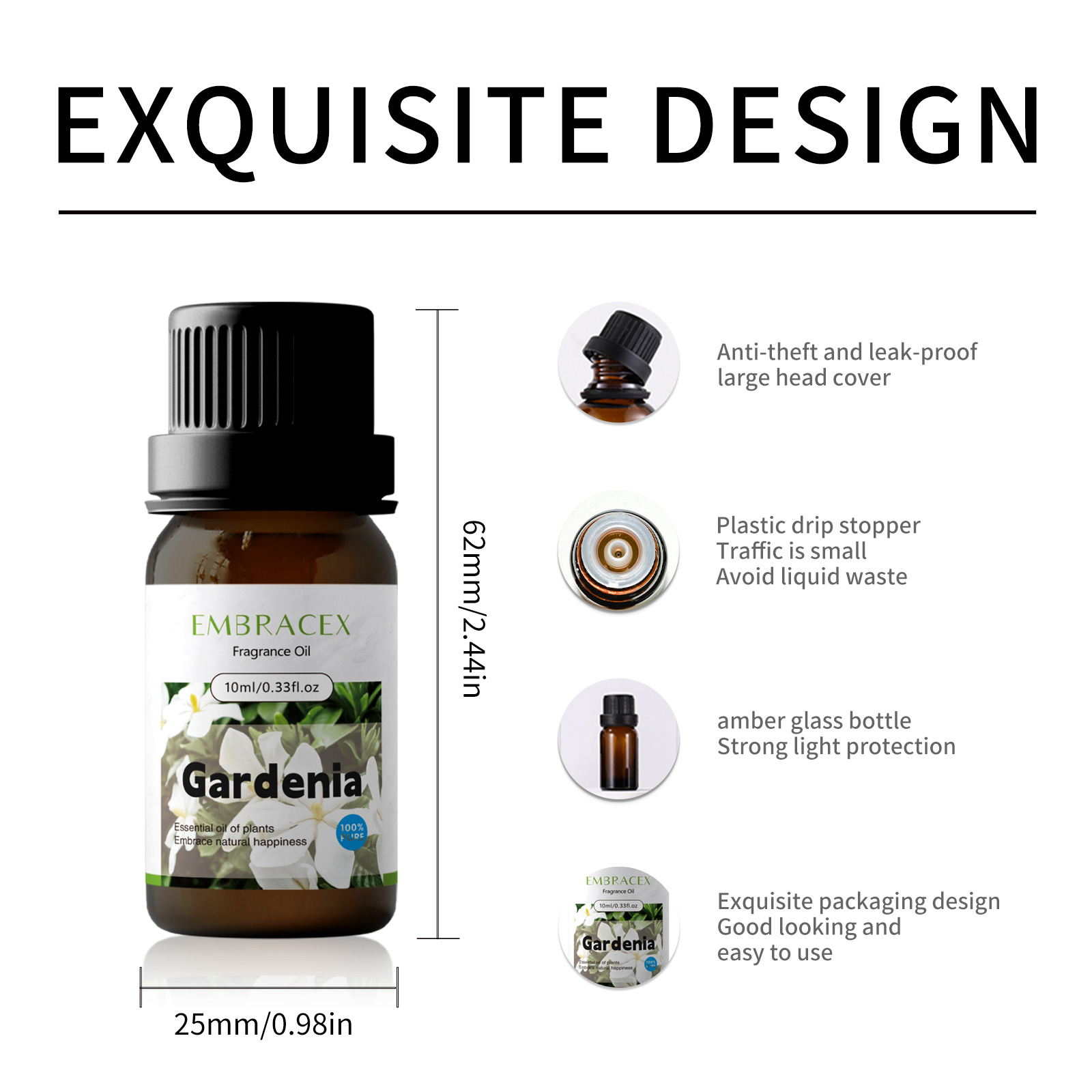10ml Gardenia Essential Oil Ma - огляд і ціна Soap Making Essentials