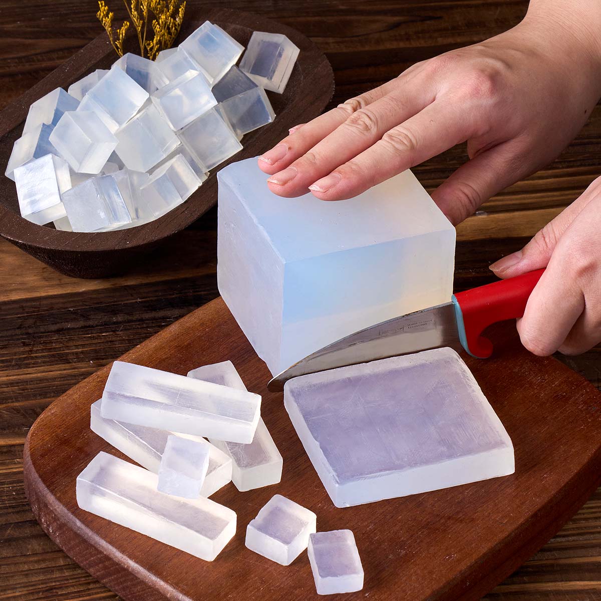 1000g Glycerin Soap Base DIY H - огляд і ціна Soap Making With Soap Base