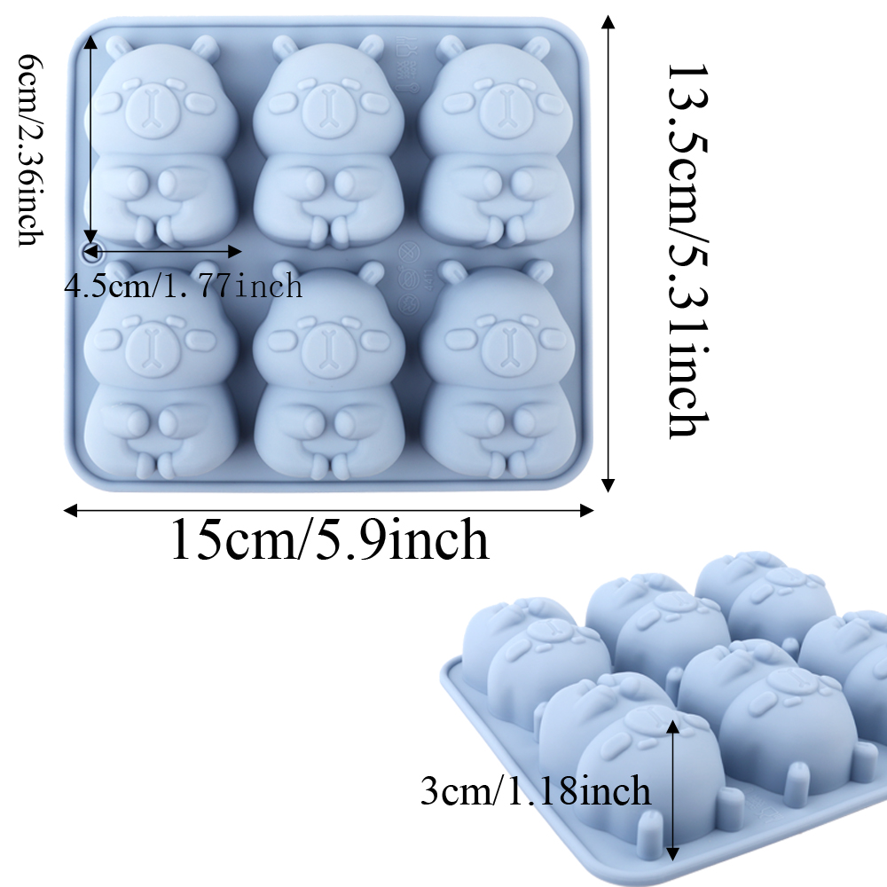 1 Silicone Cake Mold in the Sh - огляд і ціна Soap Making Things