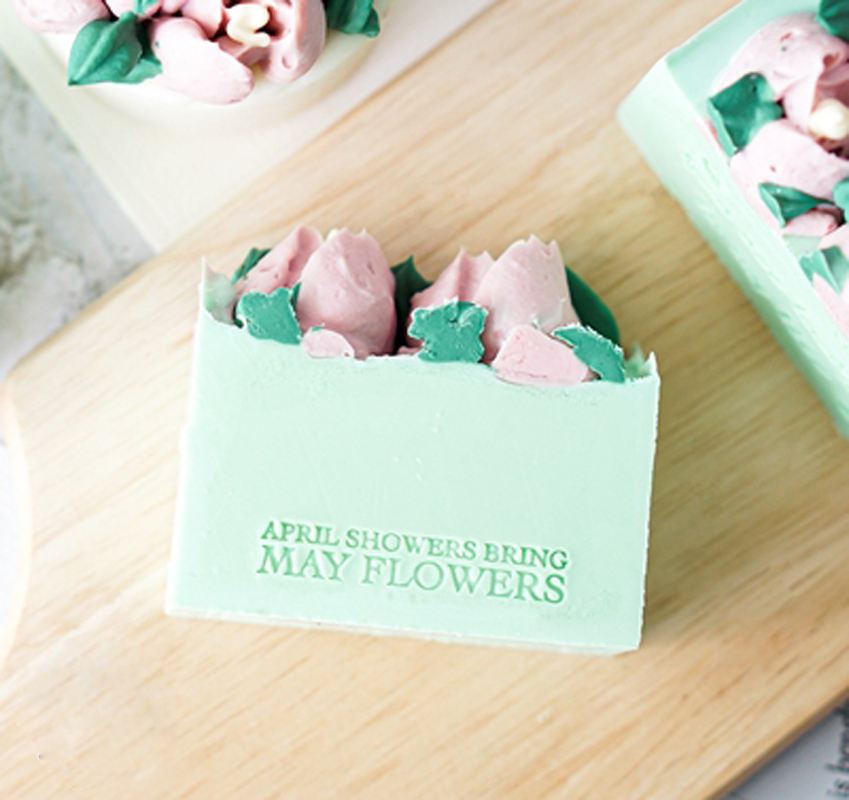 Hand made Soap Stamp Chapter A - огляд і ціна Soap Making Kit Organic