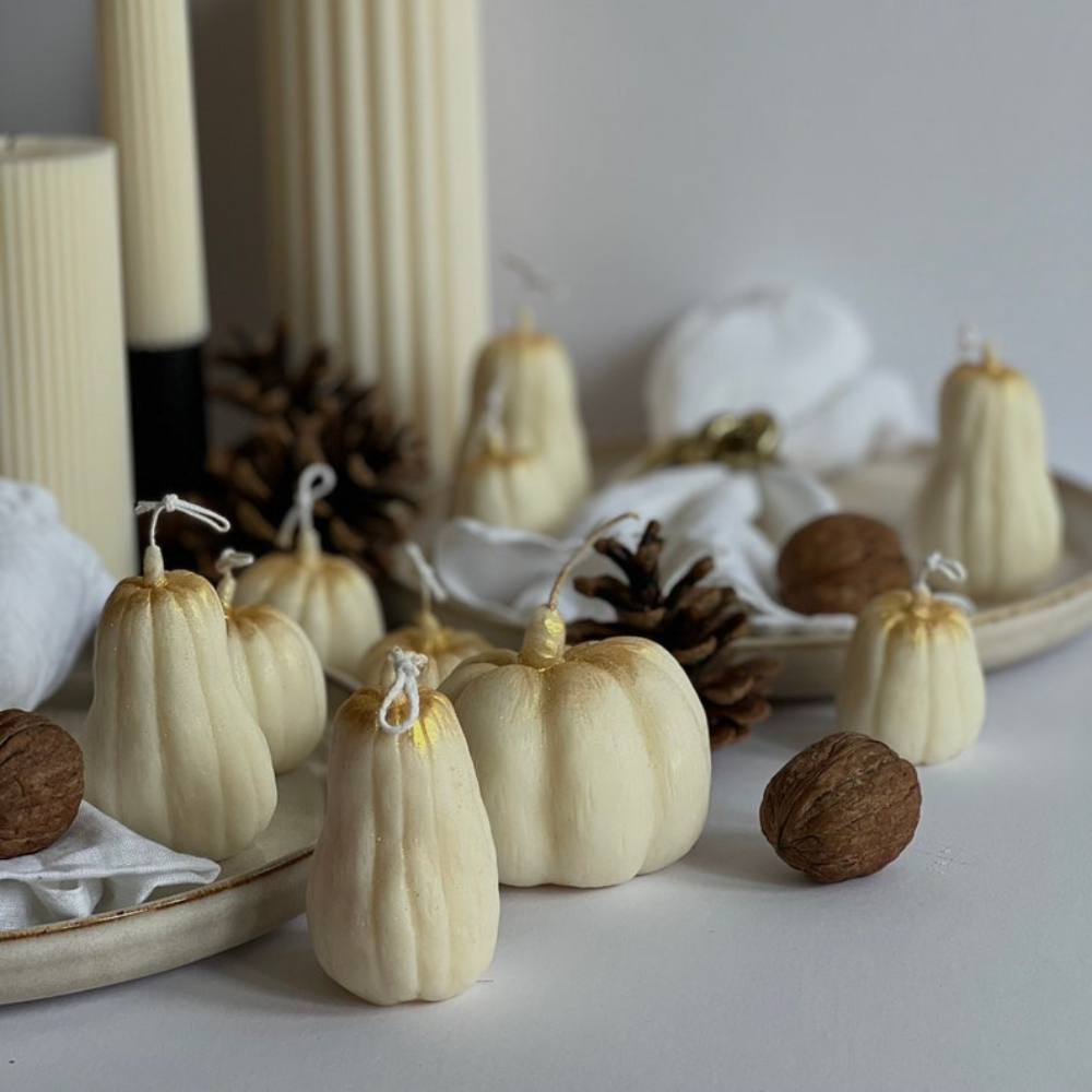 3D Pumpkin Silicone Mold for S - огляд і ціна Soap Making Easy