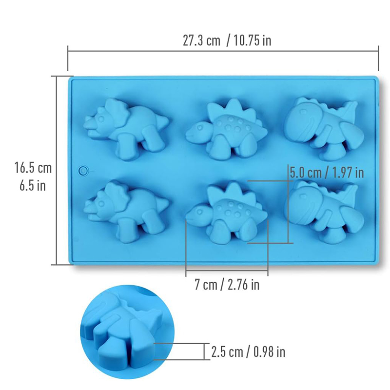 Dinosaur Candy Silicone Mold D - огляд і ціна Soap Making Websites