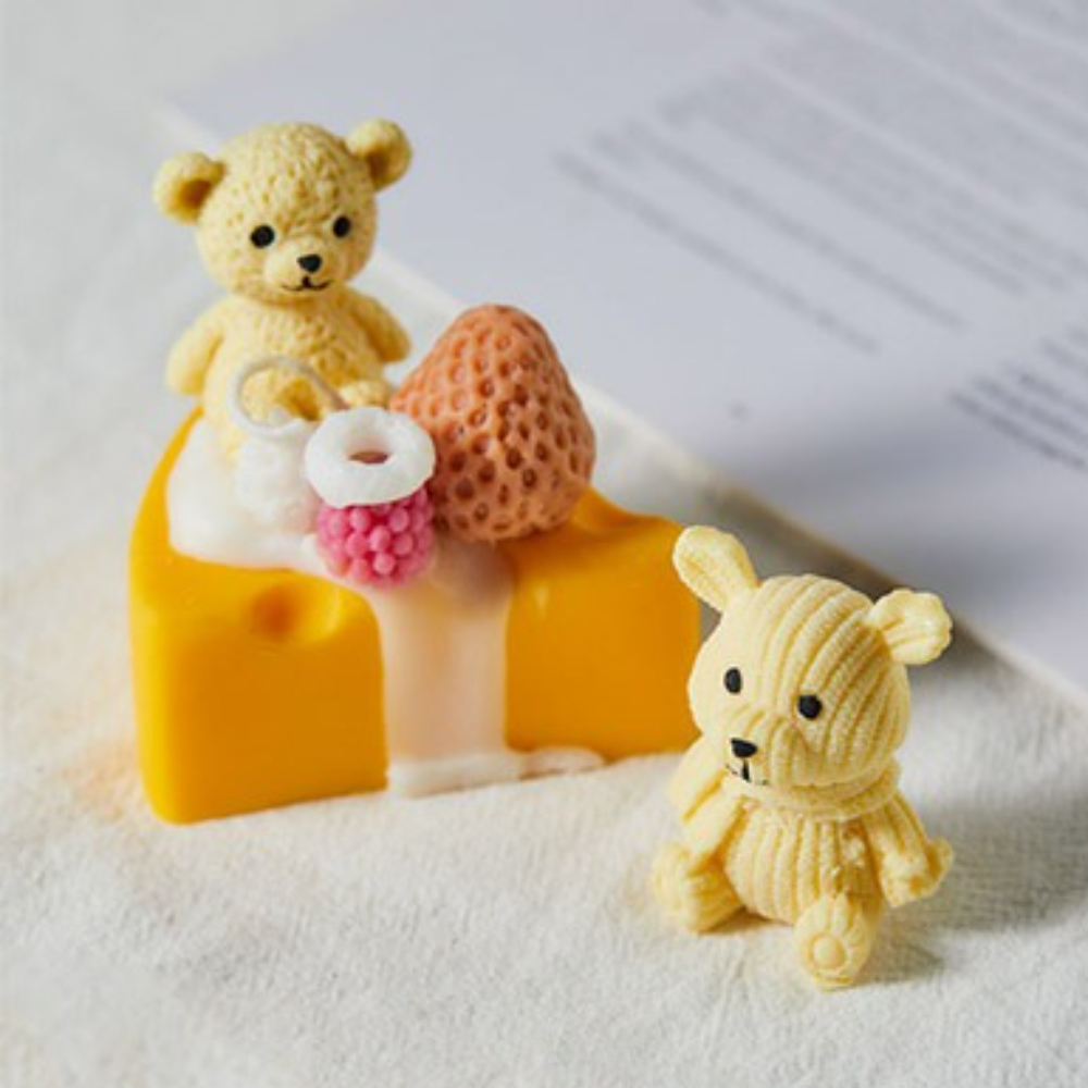 Easy Demold Teddy Bear Silicon - огляд і ціна Soap Making Easy