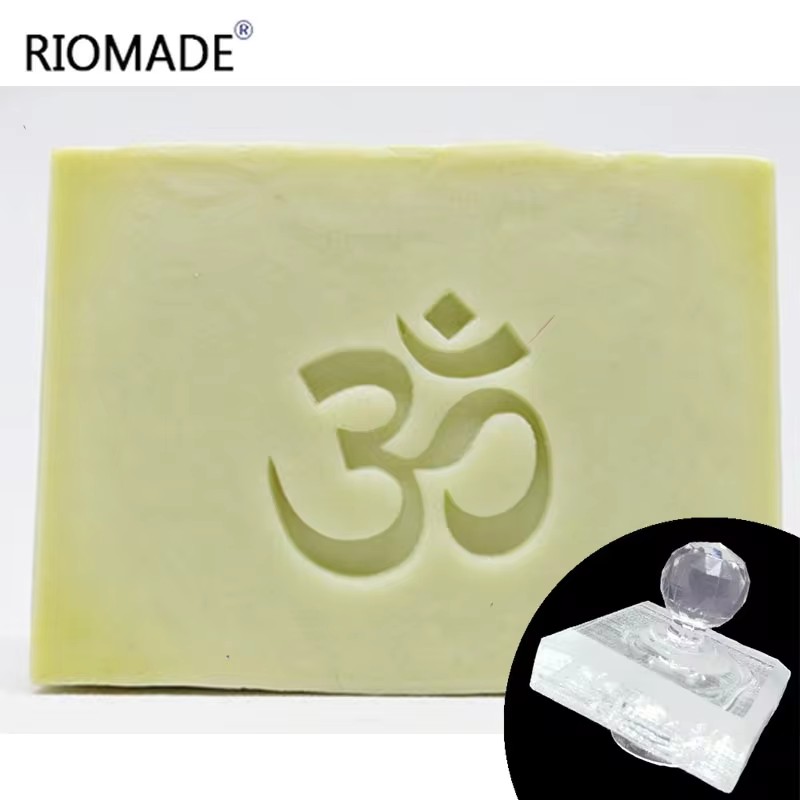 OM Symbol Soap Stamp Acrylic H - огляд і ціна Soap Making Websites