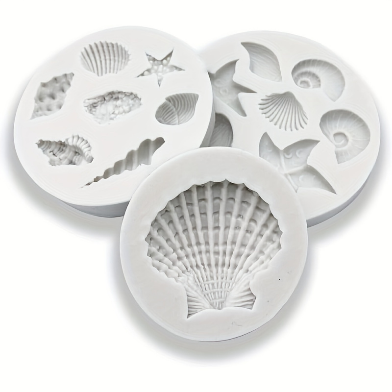 3pcs/set, Shell Mold Set, Irre - огляд і ціна Soap Making Easy
