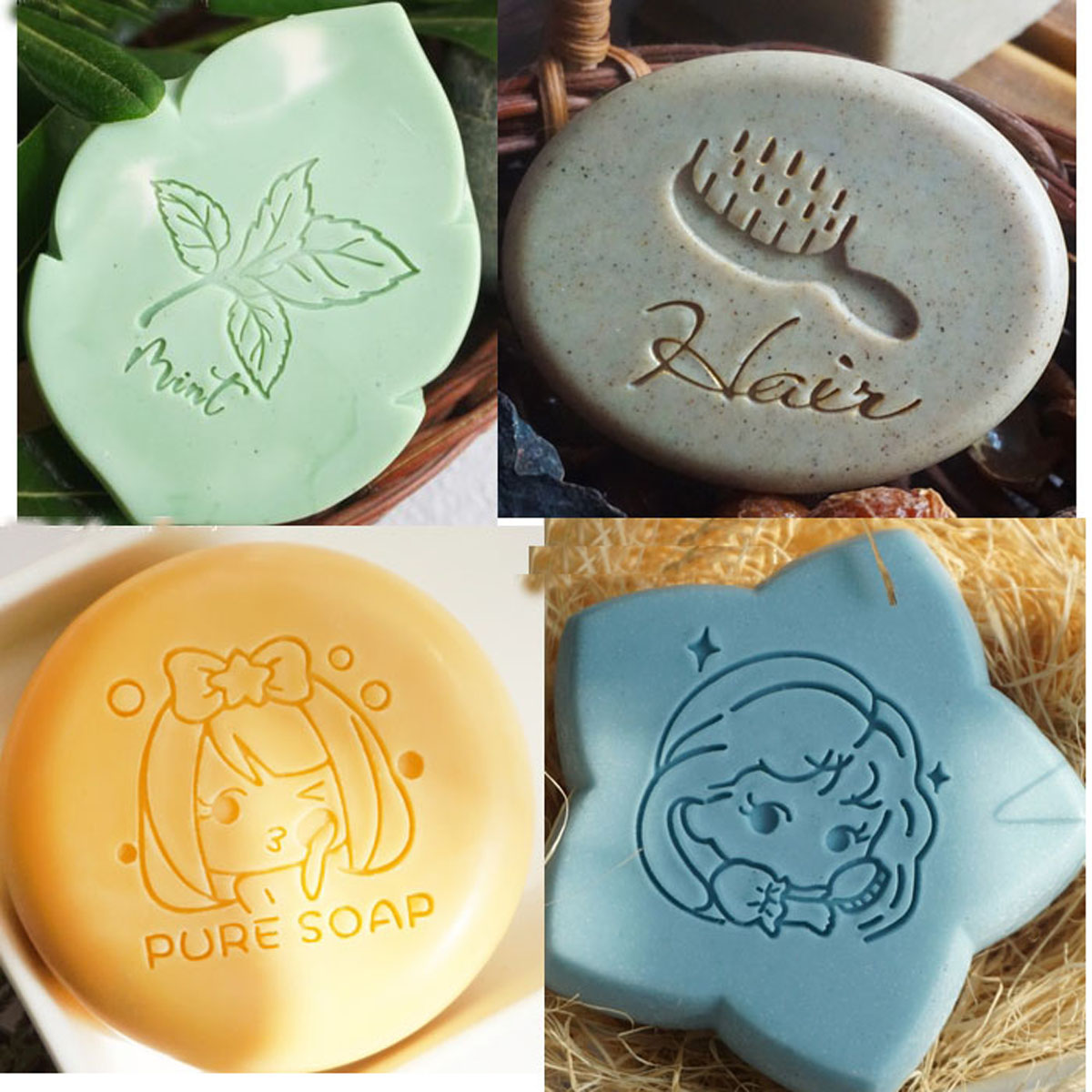 Transparent Acrylic Soap Stamp - огляд і ціна Soap Making Websites
