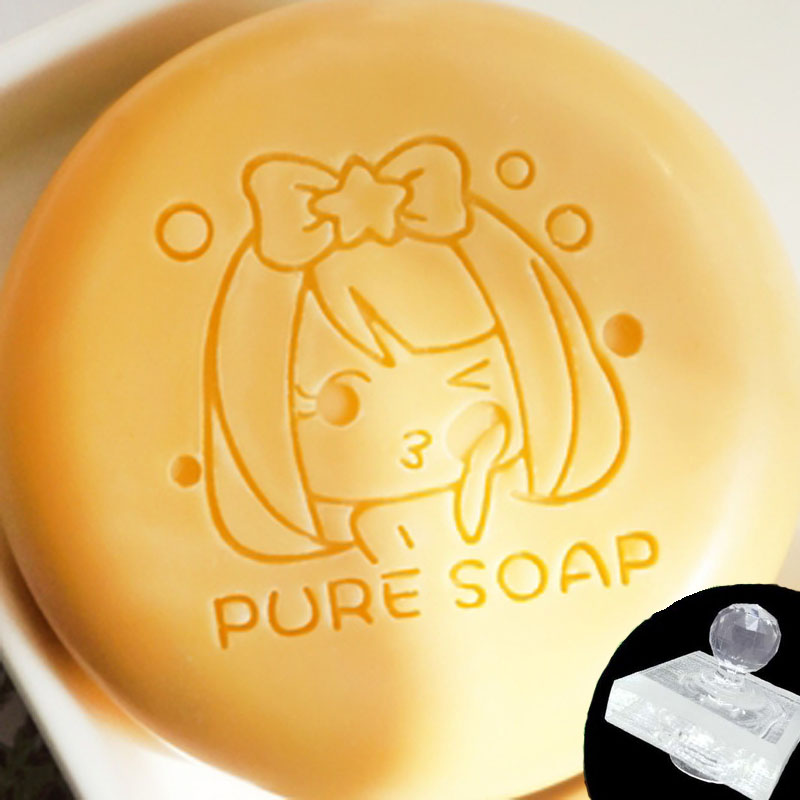 Transparent Acrylic Soap Stamp - огляд і ціна Soap Making Websites
