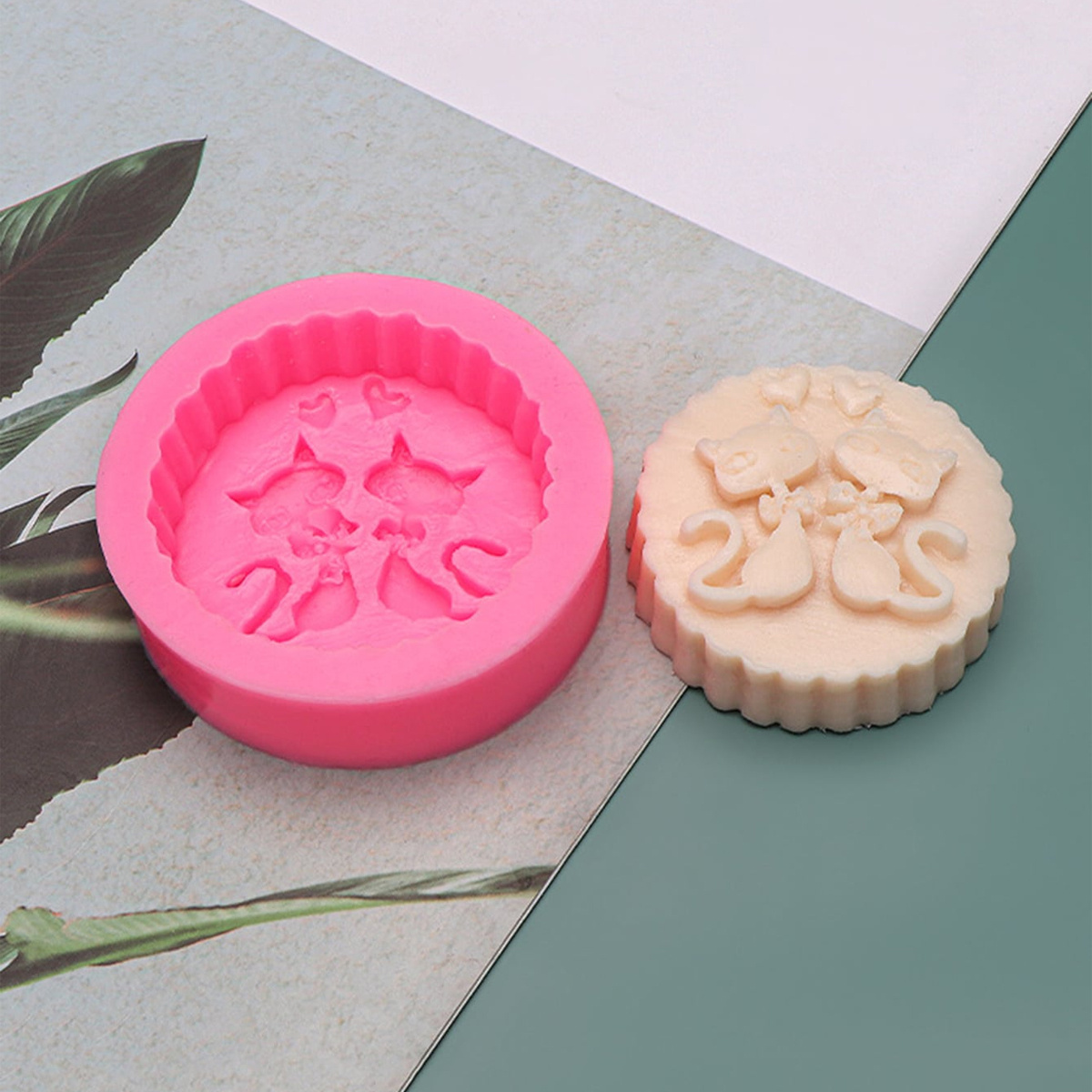 1-Piece Silicone Cat Soap Mold - огляд і ціна Soap Making Things