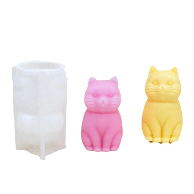 3D fat cat  Animal Silicone Ca - огляд і ціна Soap Making Animal Fat