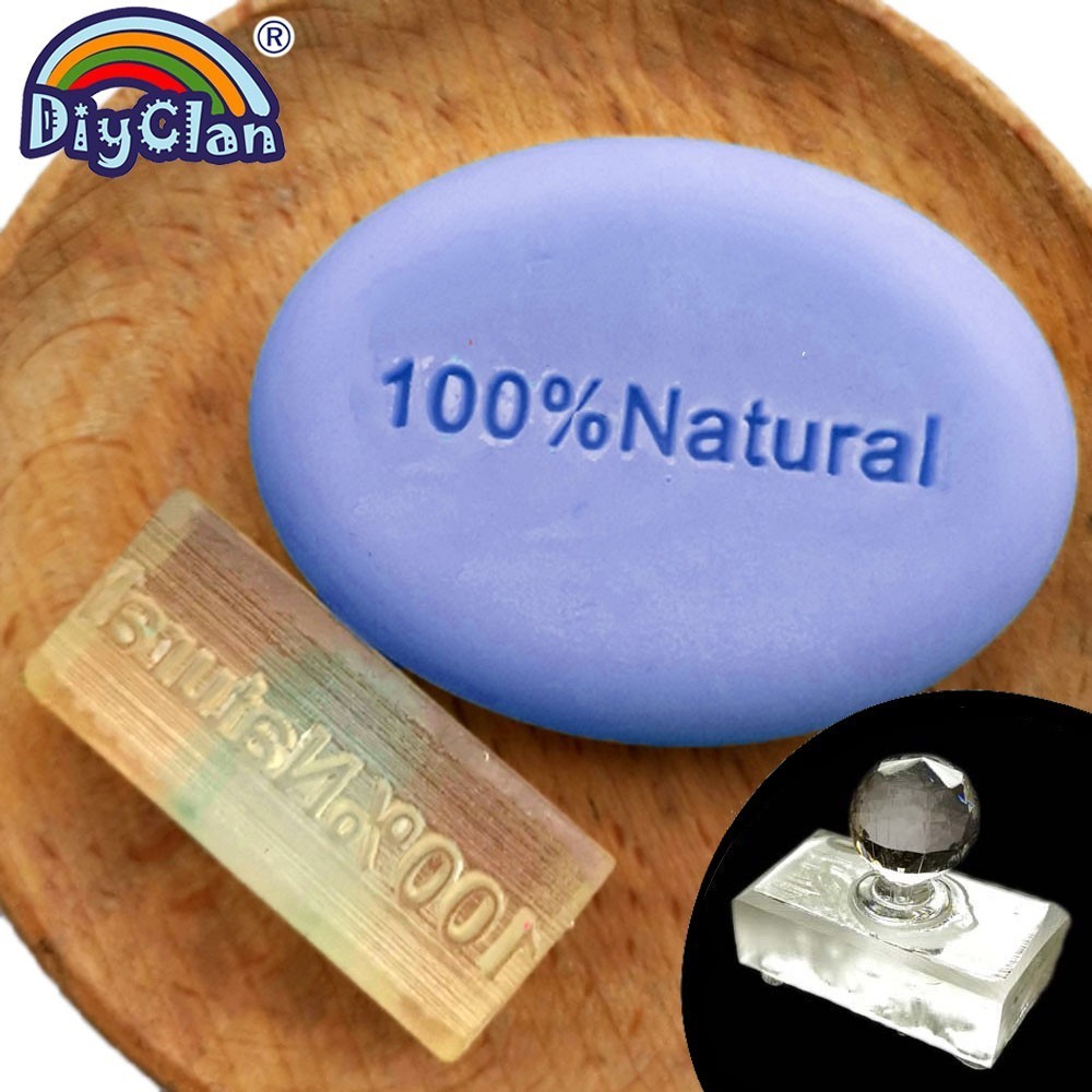 Handmade Resin Clear Soap Stam - огляд і ціна Soap Making Websites
