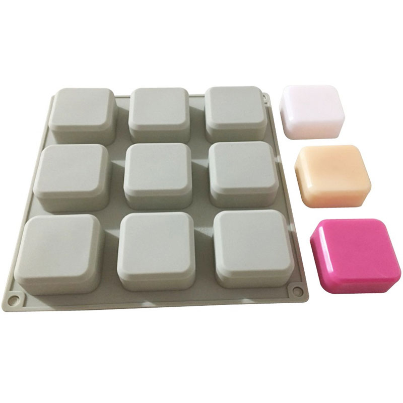 1 PCS Silicone Soap Molds 9 Ca - огляд і ціна Soap Making Things
