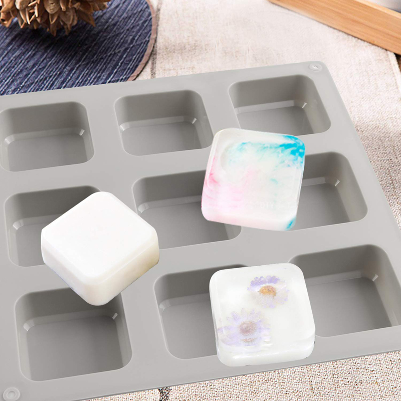 1 PCS Silicone Soap Molds 9 Ca - огляд і ціна Soap Making Things