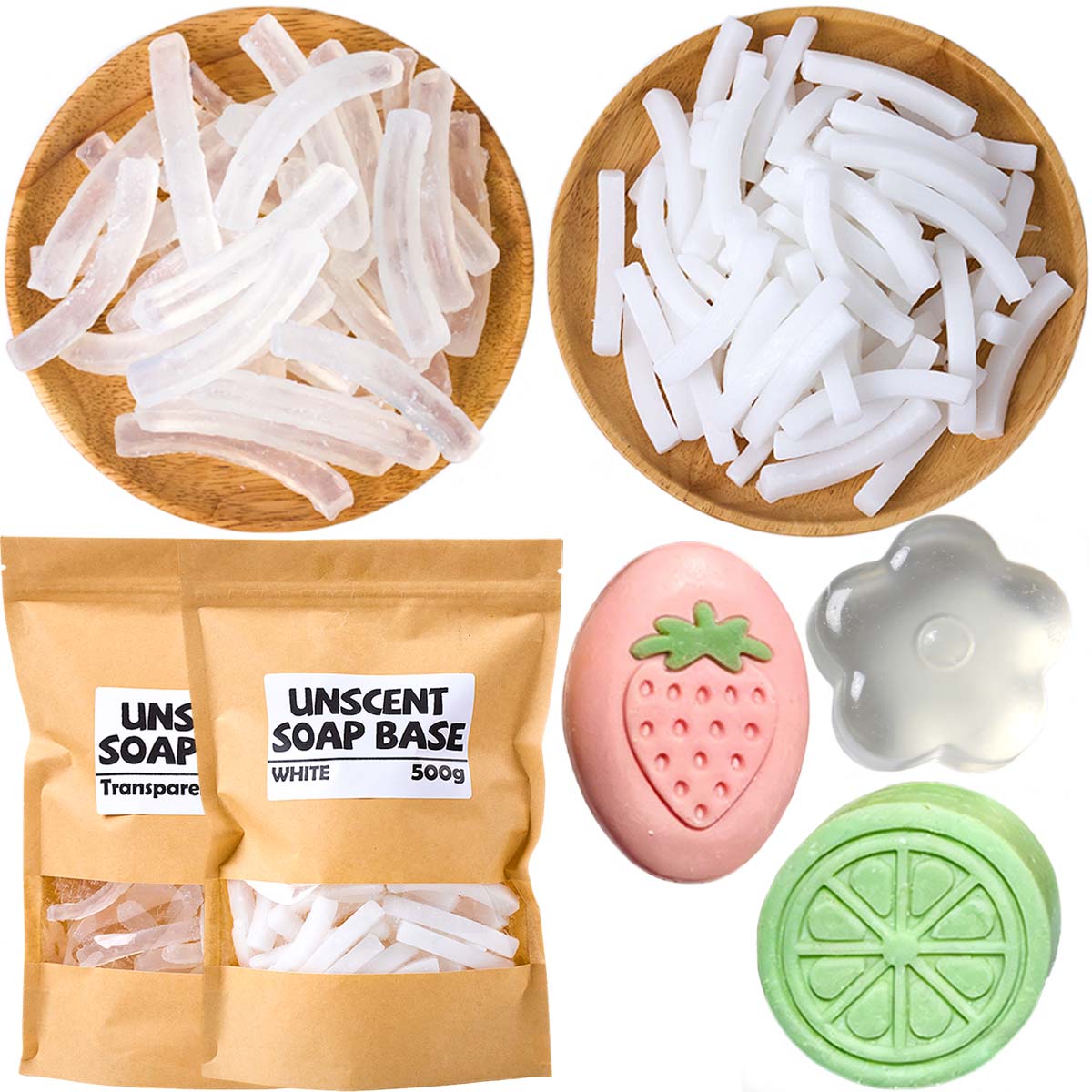 500g Glycerin Soap Base DIY Ha - огляд і ціна Soap Making With Soap Base
