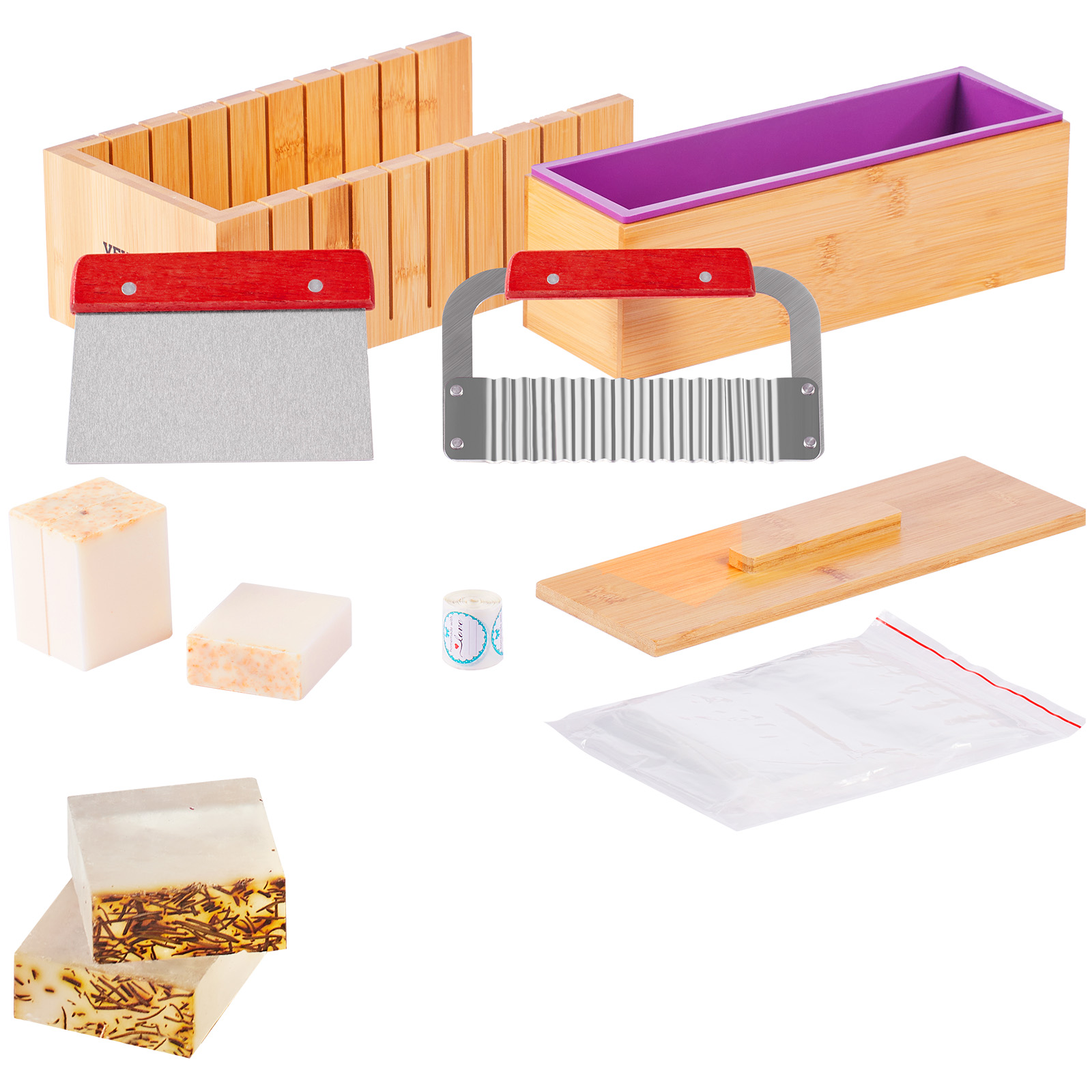 VEVOR Soap Making Kit Bamboo C - огляд і ціна Soap Making Book For Beginners