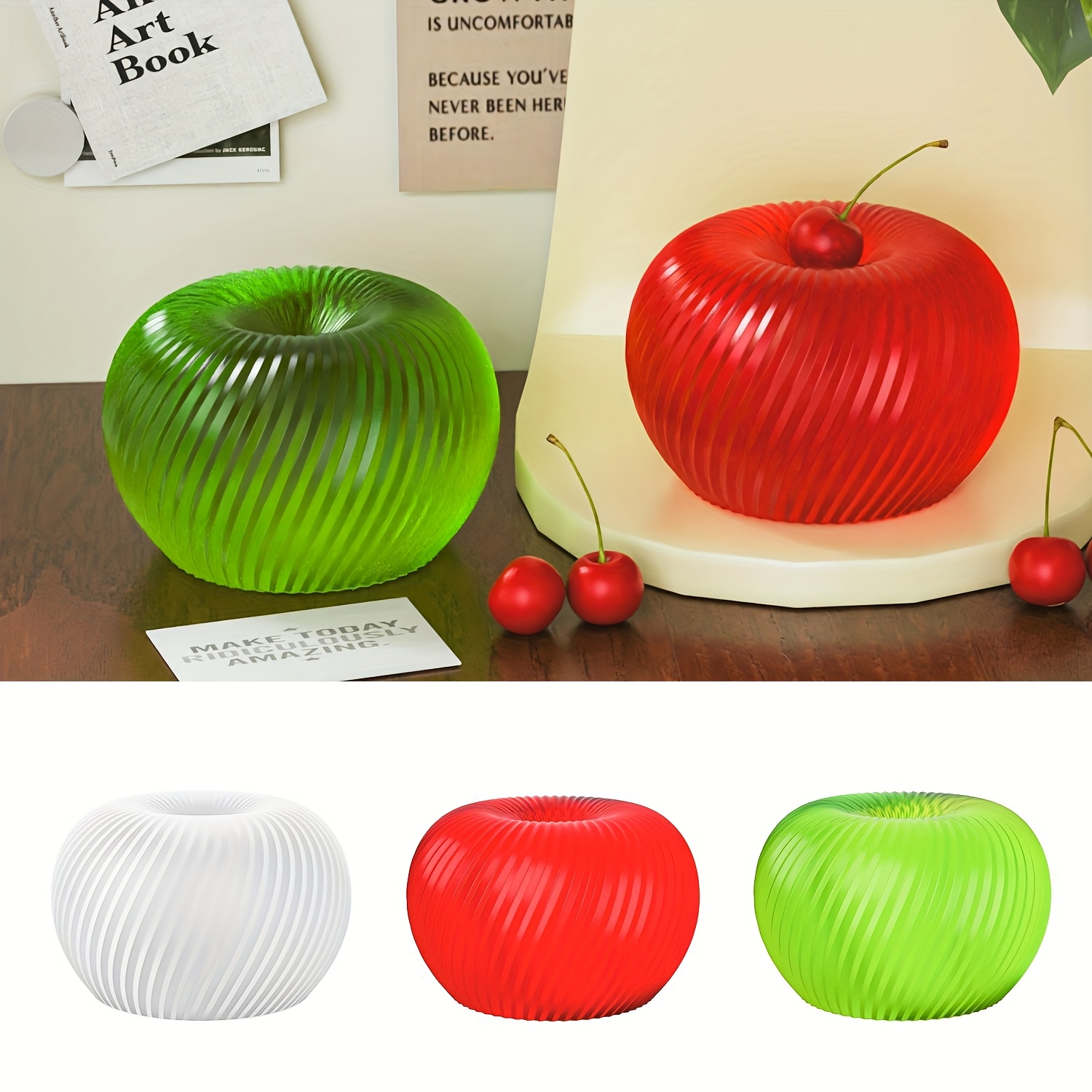 A trendy red apple silicone mo - огляд і ціна Soap Making Oven