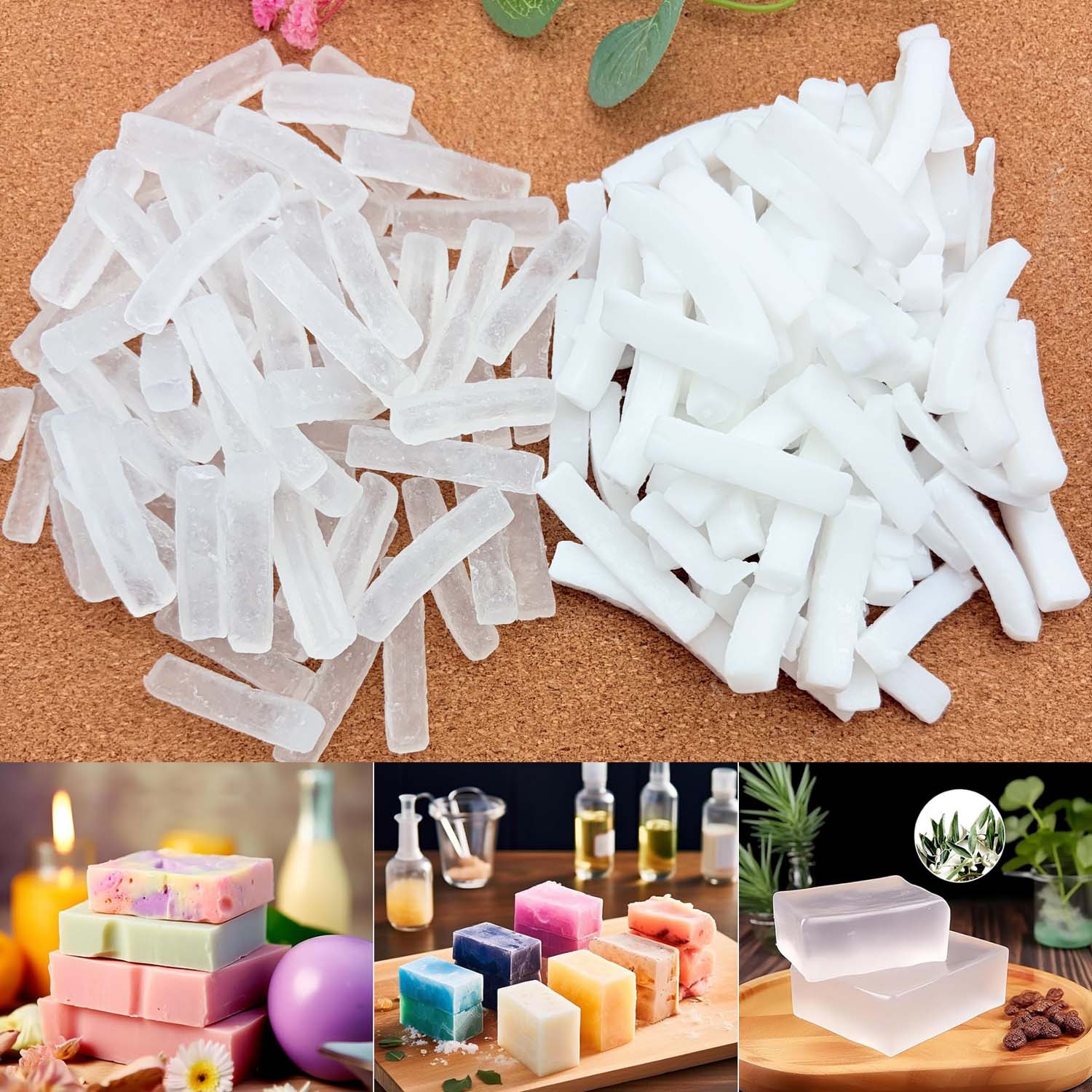 250G of Clear Soap Base Soap M - огляд і ціна Soap Making Kit Organic