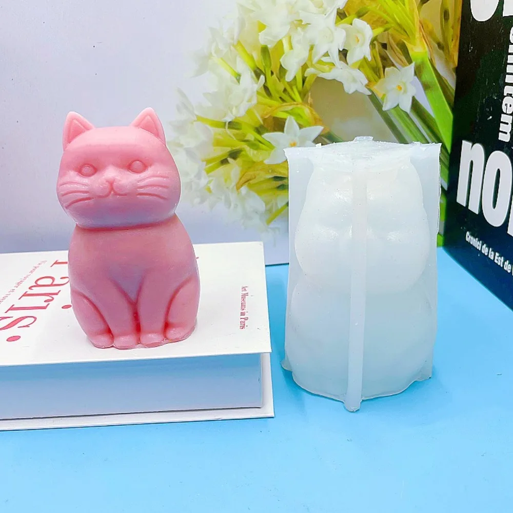 3D fat cat  Animal Silicone Ca - огляд і ціна Soap Making Animal Fat