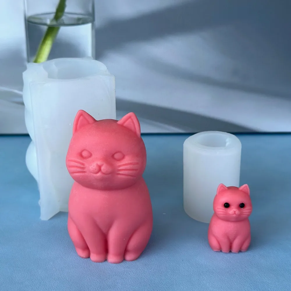 3D fat cat  Animal Silicone Ca - огляд і ціна Soap Making Animal Fat