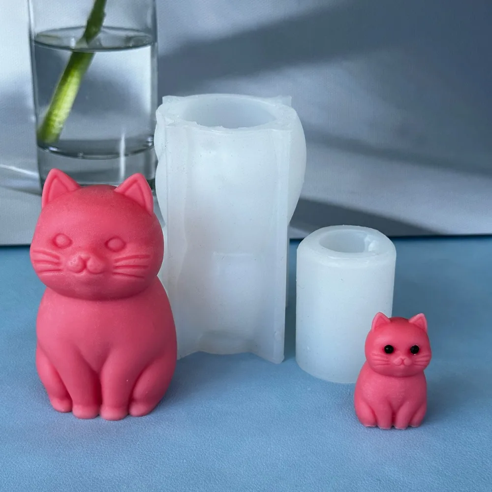3D fat cat  Animal Silicone Ca - огляд і ціна Soap Making Animal Fat