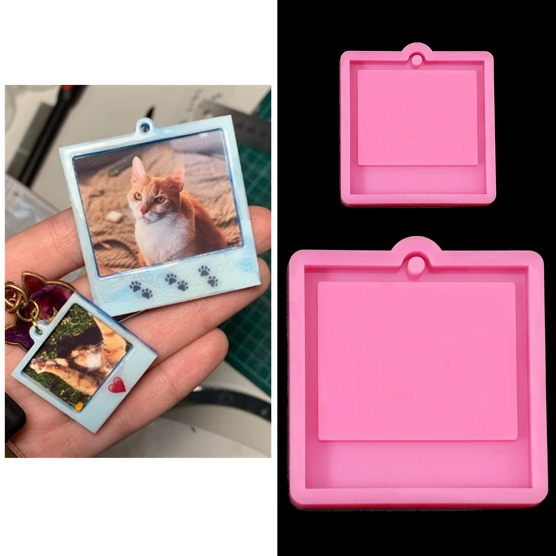 Photo Frame Epoxy Resin Keycha - огляд і ціна Soap Making Oven