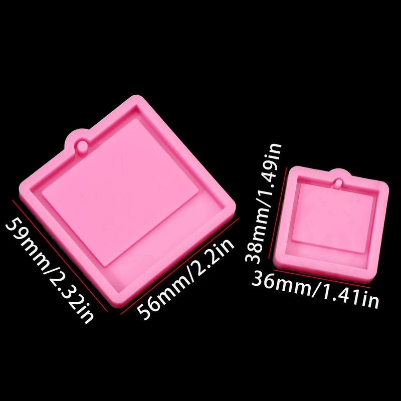 Photo Frame Epoxy Resin Keycha - огляд і ціна Soap Making Oven