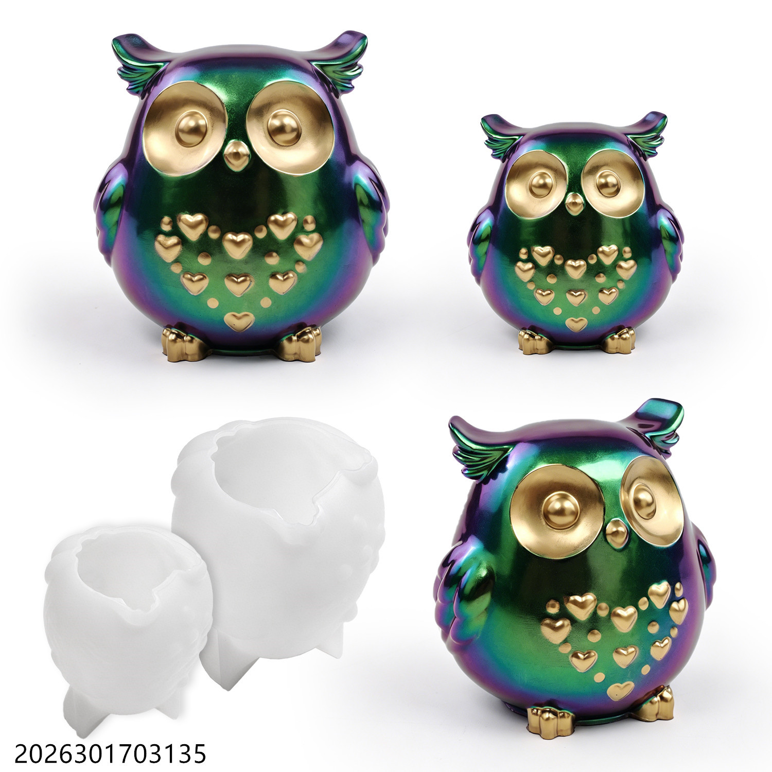 Owl Silicone Mold 3D Bird Shap - огляд і ціна Soap Making Oven