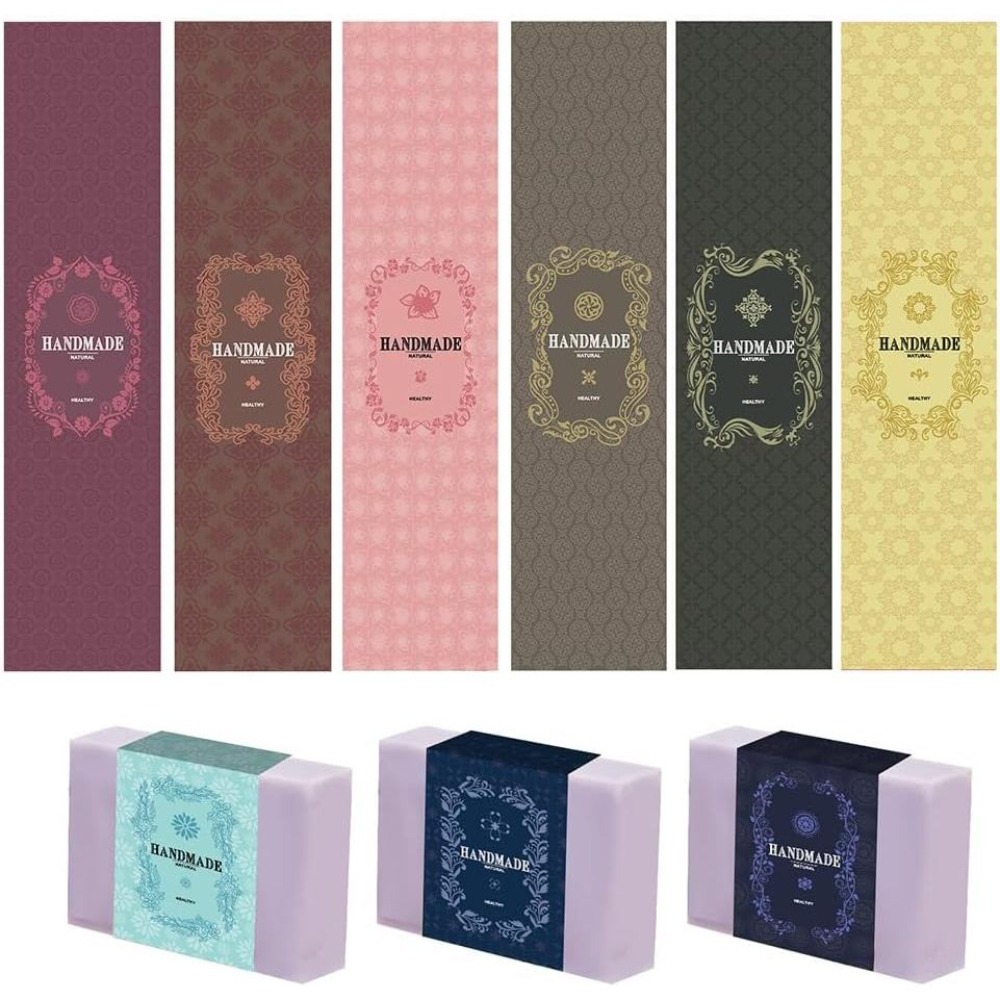 90PCS Handmade Wrap Label Tape - огляд і ціна Soap Making Websites