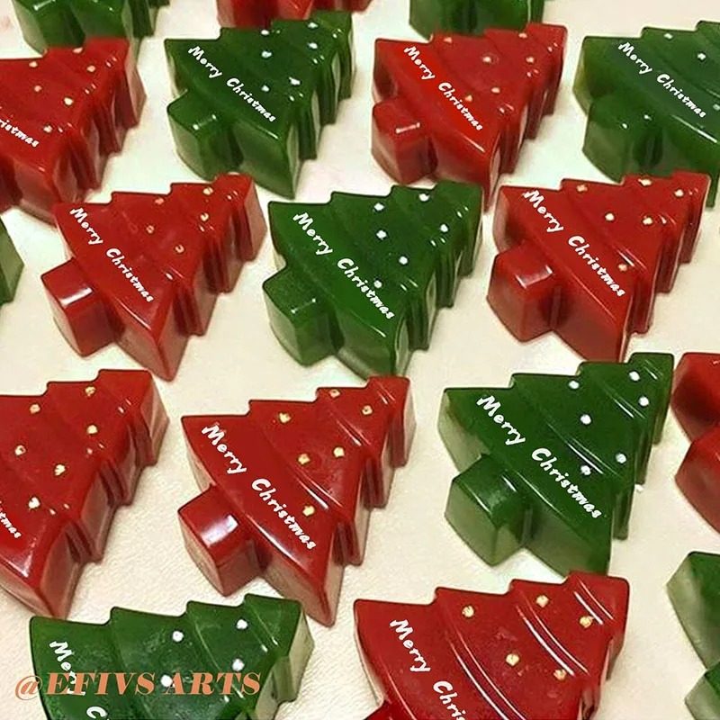 Christmas Tree Silicone Molds  - огляд і ціна Soap Making Websites