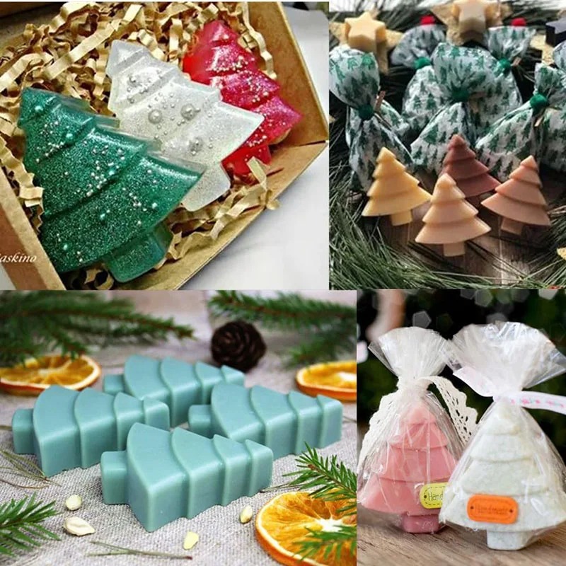 Christmas Tree Silicone Molds  - огляд і ціна Soap Making Websites