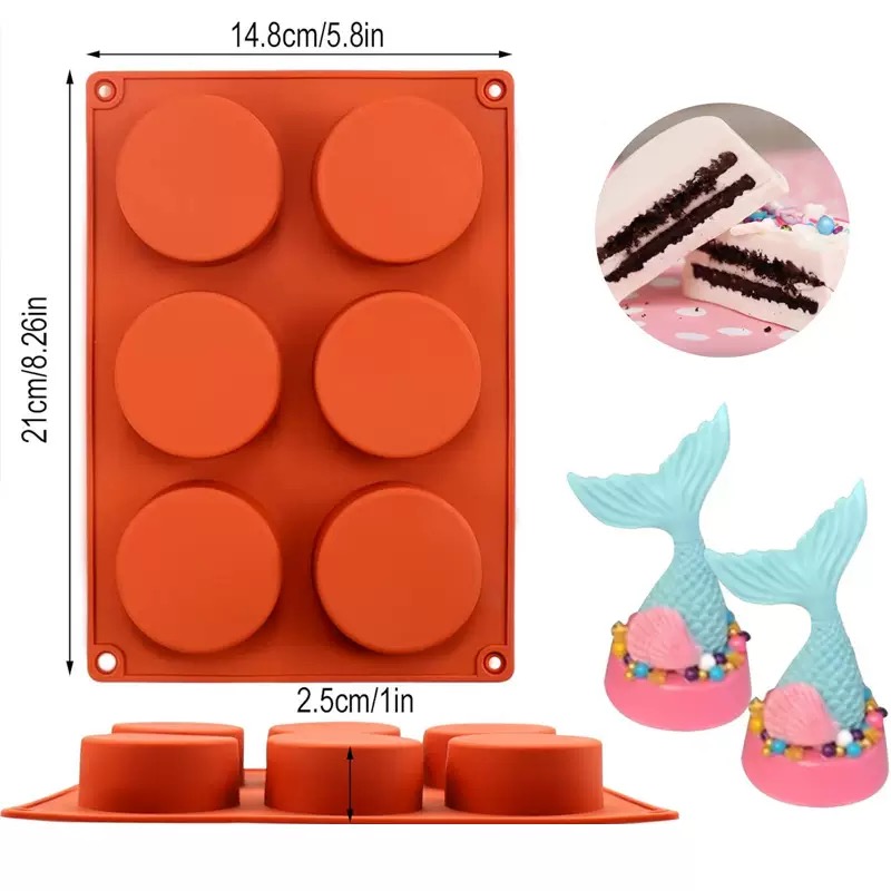Round Silicone Soap Mold DIY H - огляд і ціна Soap Making Easy