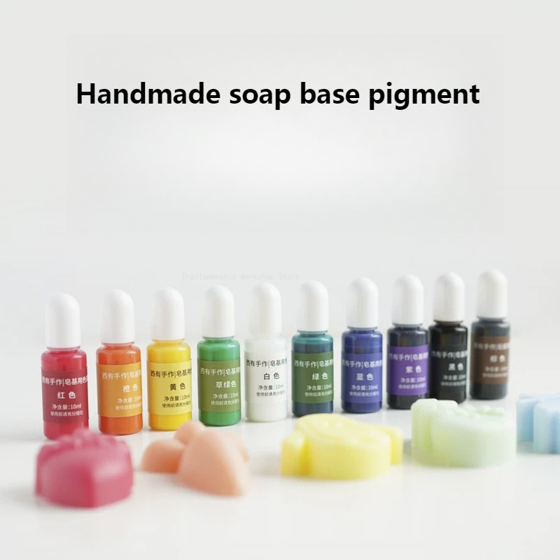 Handmade Soap Base Pigment 10  - огляд і ціна Soap Making Base
